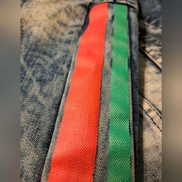 Mens Smoke Rise Jean Jacket Size L - Picture 8 of 14